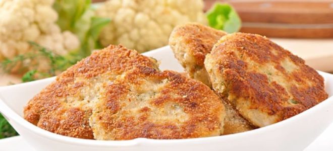 Котлеты из цветной капусты, самый вкусный рецепт с фото