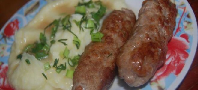 Мититеи по-молдавски: маленькие колбаски рецепт с фото