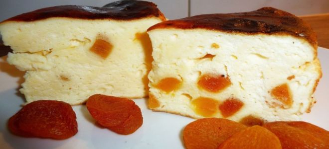 Творожная запеканка без муки и манки рецепт с фото