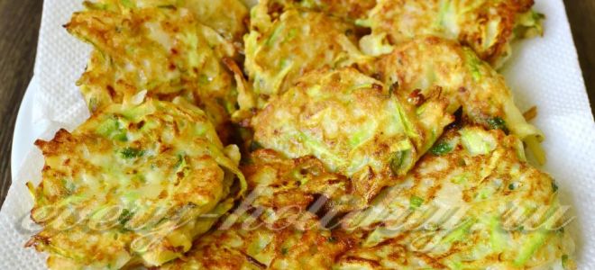 Драники из картофеля и кабачков рецепт с фото