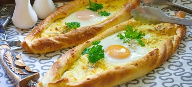 Хачапури по-аджарски, настоящий грузинский рецепт с фото