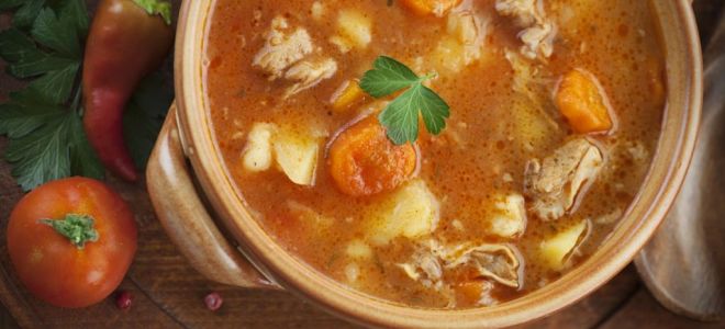Суп из тушенки с картошкой и вермишелью рецепт с фото