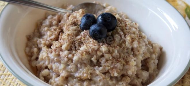 Овсяная каша в мультиварке на воде рецепт с фото