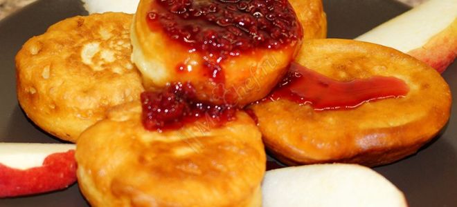 Пышные оладьи на сметане, рецепт с фото