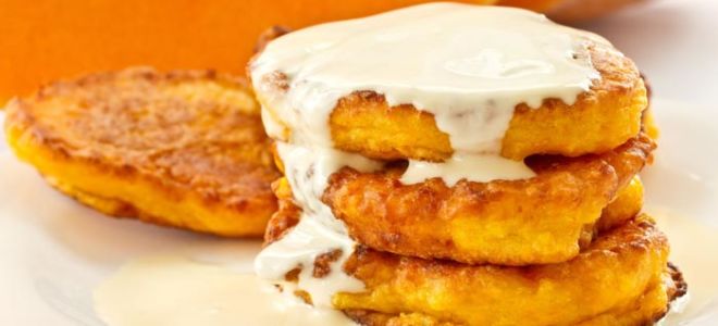 Оладьи из тыквы и творога рецепт с фото