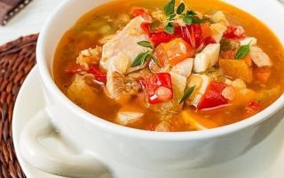 Суп с красной чечевицей и курицей рецепт с фото