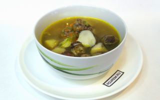 Грибной суп с фрикадельками рецепт с фото