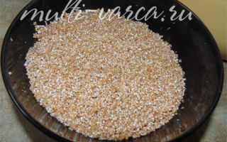 Пшеничная каша в мультиварке редмонд рецепт с фото