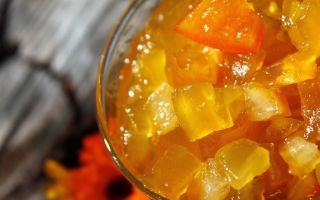 Варенье из кабачков с апельсином, рецепт заготовки с фото