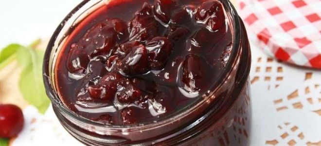 Густое варенье из черешни на зиму – рецепт с фото