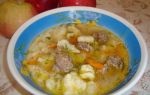 Суп с фрикадельками и клецками, пошаговый рецепт с фото