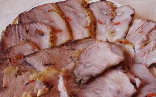 Буженина из свинины в духовке в фольге рецепт с фото