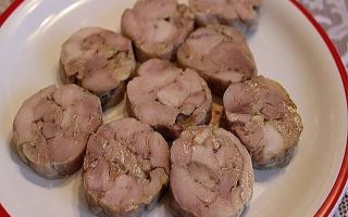 Домашняя колбаса из курицы в кишках: куриная колбаса фото-рецепт
