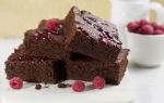 Пирожное брауни: рецепт с фото, шоколадный десерт