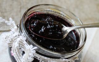 Сырой джем из черной смородины, рецепт с фото