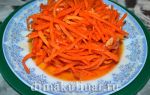 Корейская морковь с готовой приправой для моркови по-корейски, рецепт с фото