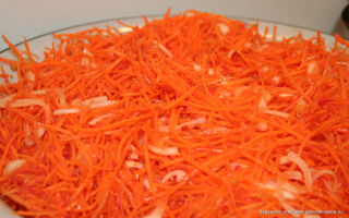 Морковь по-корейски с луком, рецепт с фото