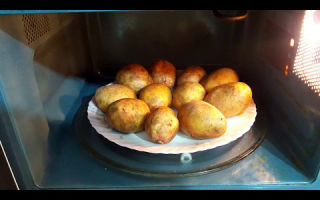 Как варить картофель в микроволновке рецепты с фото