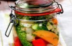 Маринованное ассорти из овощей на зиму «калейдоскоп» рецепт с фото