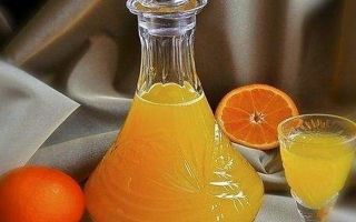 Апельсиновый ликер в домашних условиях – рецепт с фото