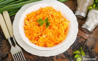 Салат из моркови с сыром и чесноком, рецепт с фото