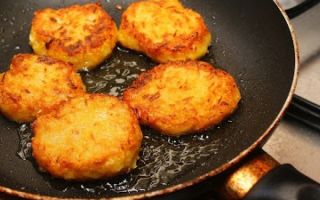 Картофельные деруны, 2 рецепта с фото