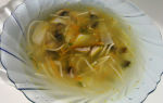 Куриный суп с шампиньонами и лапшой, рецепт с фото