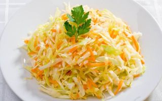 Витаминный салат из капусты и моркови, лучшие рецепты с фото