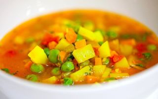 Суп с зеленым замороженным горошком рецепт с фото