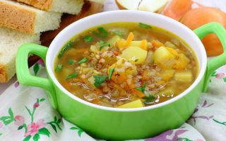 Гречневый суп с овощами, рецепт с фото