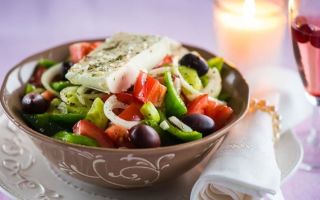 Греческий салат с фетаксой: классический рецепт c фото
