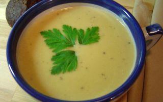 Картофельный суп-пюре, рецепты с фото