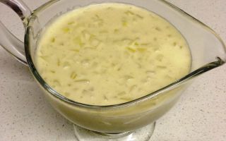 Луковый соус, рецепт сметано-лукового соуса с фото