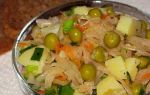 Салат из квашеной капусты с луком – рецепт с фото