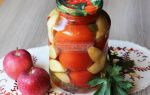 Маринованные помидоры с яблоками на зиму рецепт с фото