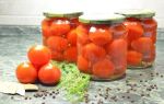 Маринованные помидоры без стерилизации рецепт с фото