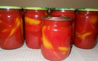 Болгарский перец в томатной заливке на зиму рецепт с фото