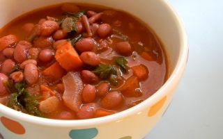 Фасолевый суп из красной фасоли, рецепты с фото