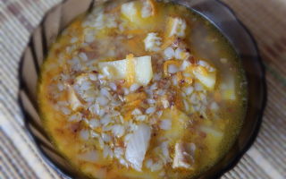 Гречневый суп с курицей в мультиварке, рецепт с фото