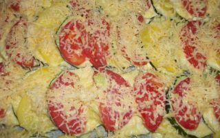 Запеченные кабачки с сыром в духовке, рецепты с фото