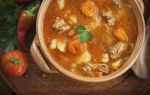 Суп из тушенки с картошкой и вермишелью рецепт с фото