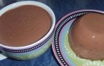 Творожное суфле с желатином и какао рецепт с фото