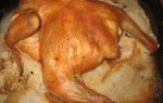 Курица в соли в духовке, рецепт с фото