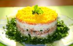 Салат «мимоза» с тунцом рецепт с фото