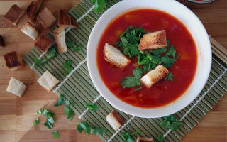 Острый томатный суп с курицей рецепт с фото
