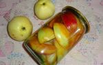 Яблоки в сиропе на зиму дольками, рецепт с фото
