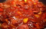 Фаршированный перец в томатном соке рецепт с фото