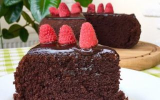 Шоколадный торт «на раз два три» – рецепт с фото