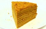 Медовый торт «рыжик» с заварным кремом фото-рецепт