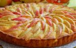 Пирог с яблоками на сметане, рецепт с фото